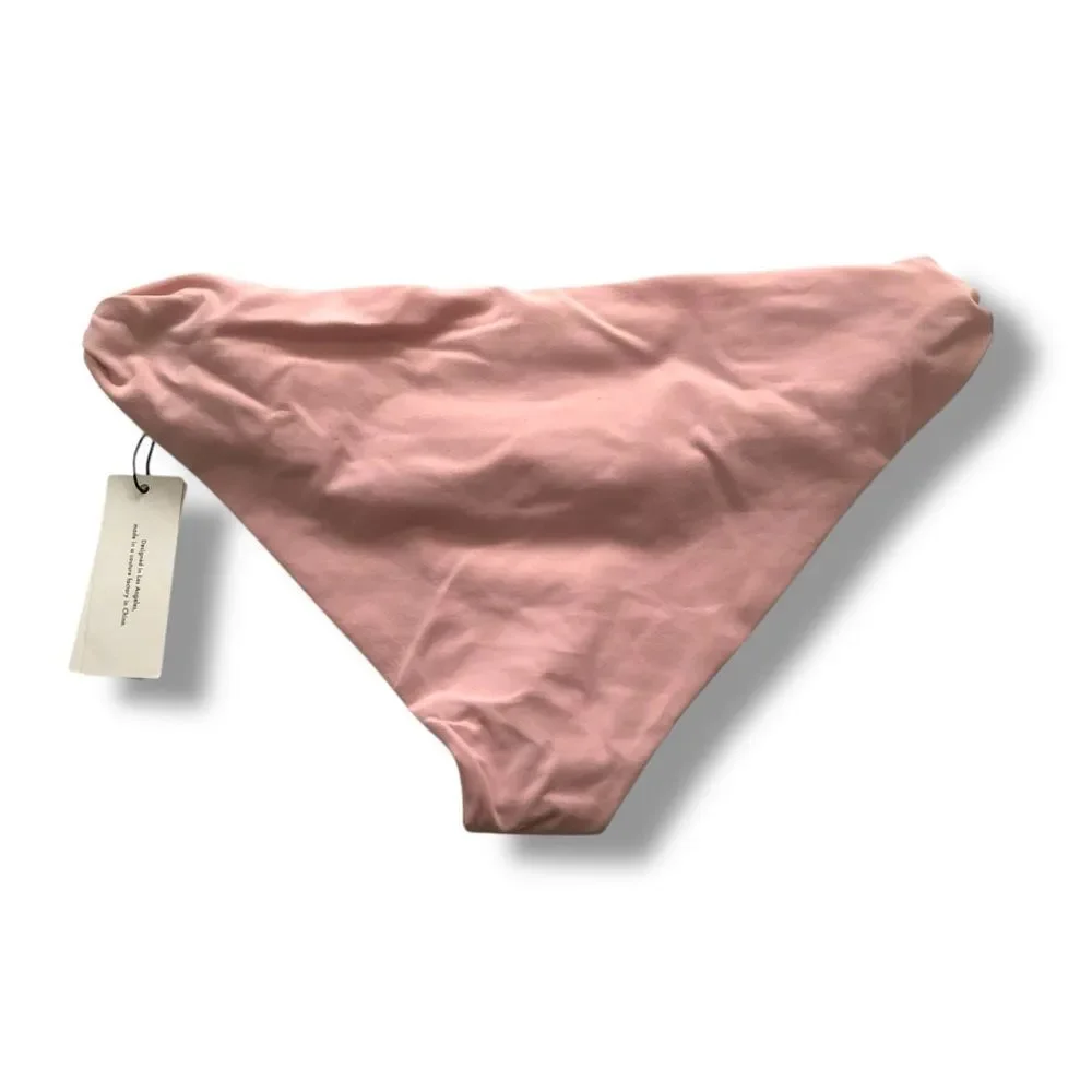 Marysia Swim Venice Bikini Bottom Light Pink NWT Size Medium Beach Vacation